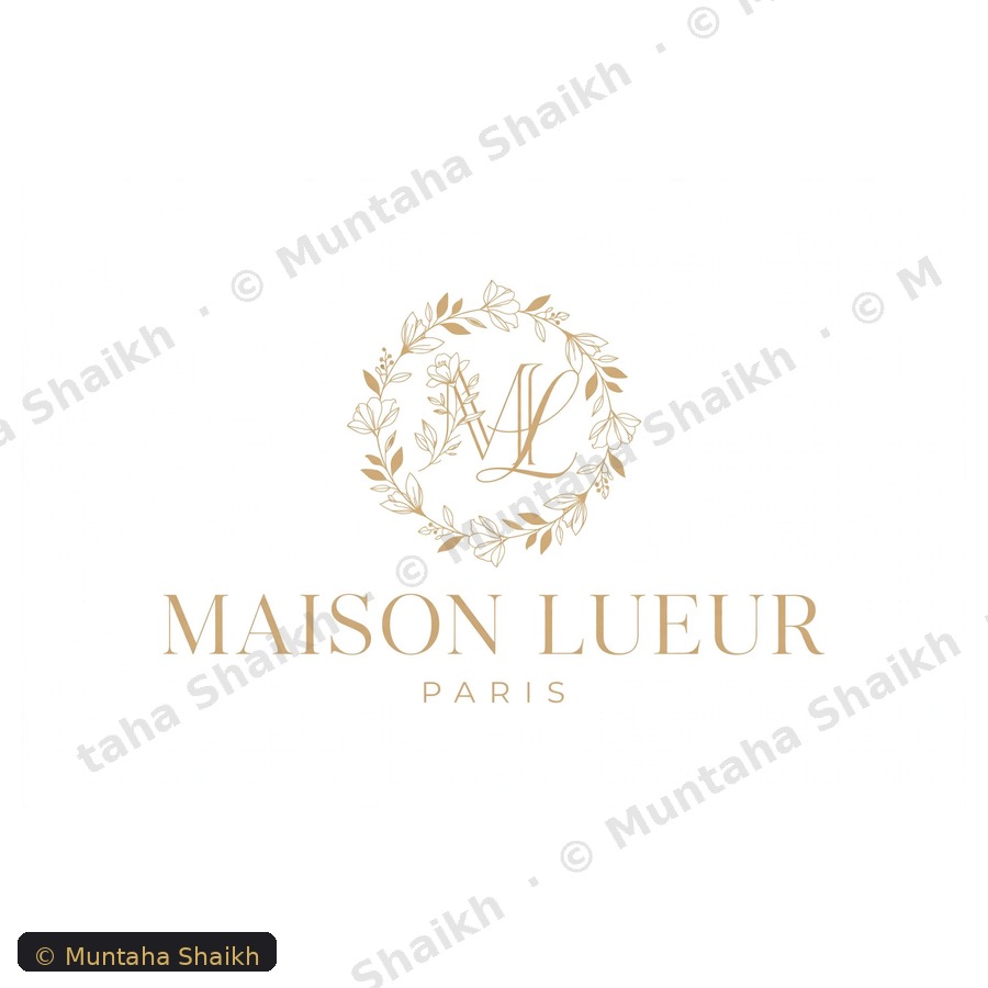 Maison Lueur — luxury beauty logo