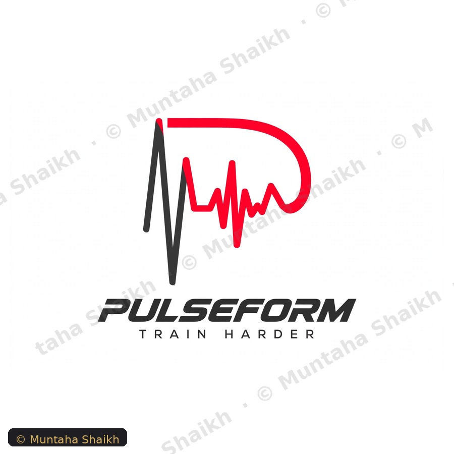Pulseform — fitness brand logo